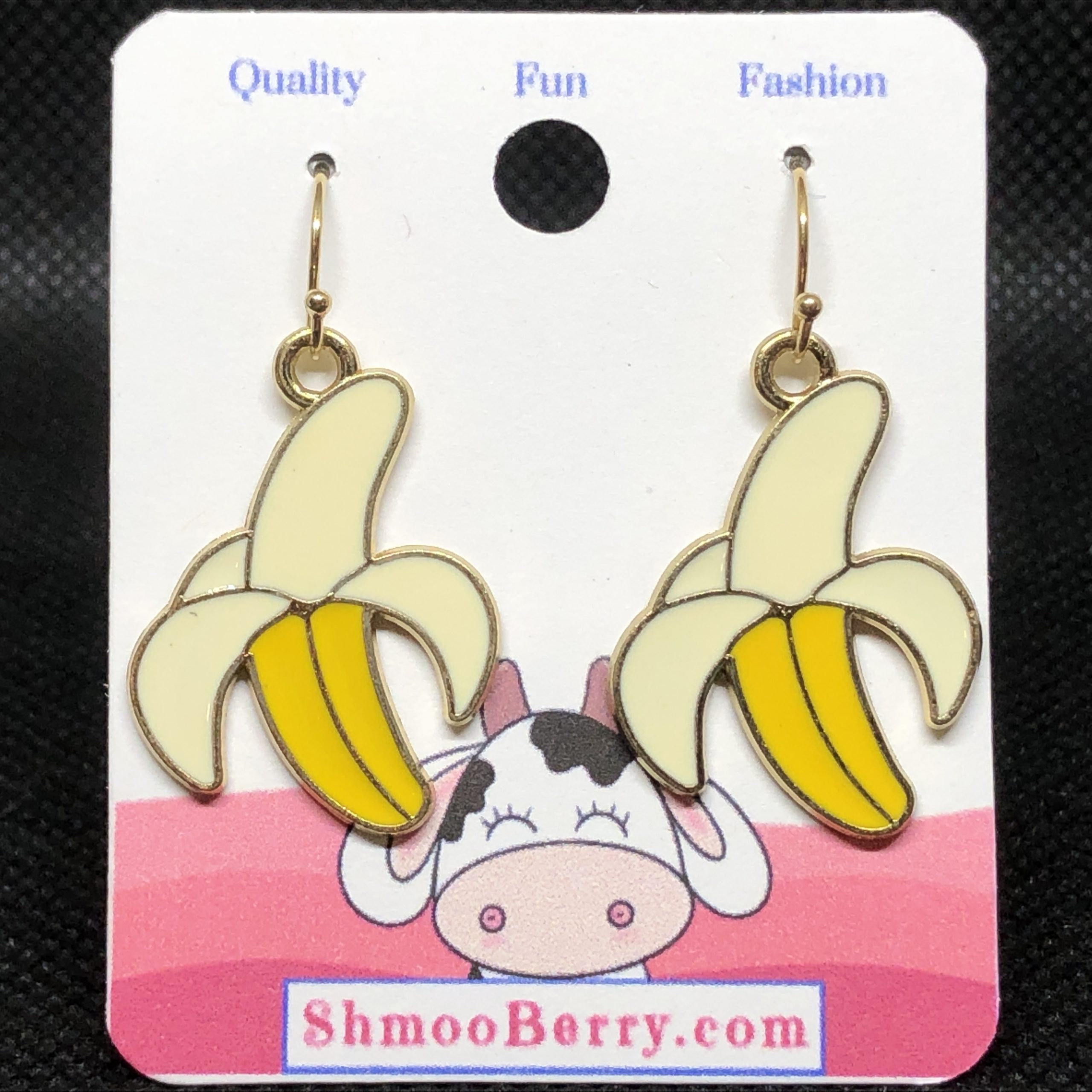 Banana Earrings