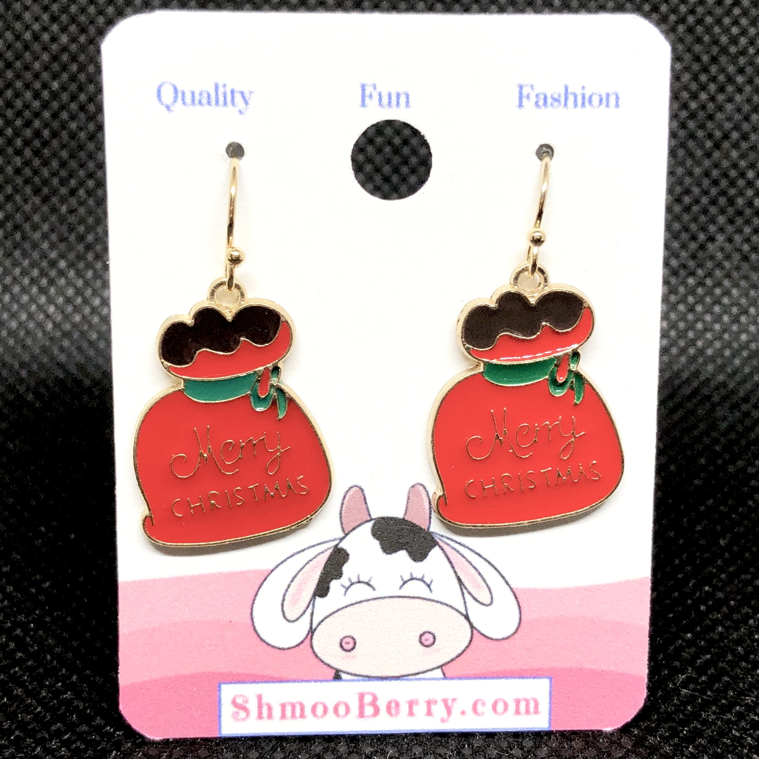 Santa's Bag Earrings
